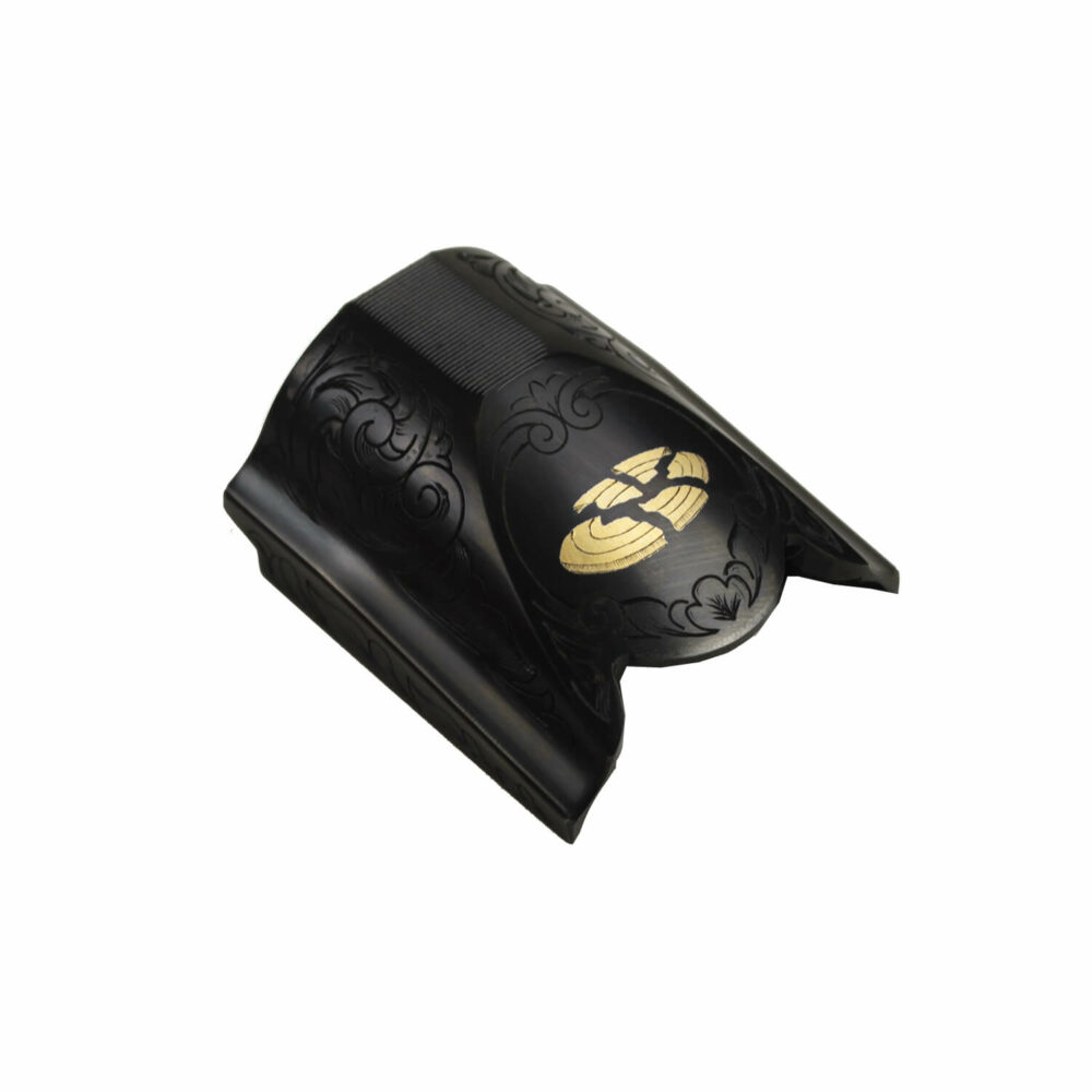 K-80 Top Latch, Blue, Super Scroll, Gold Broken Target