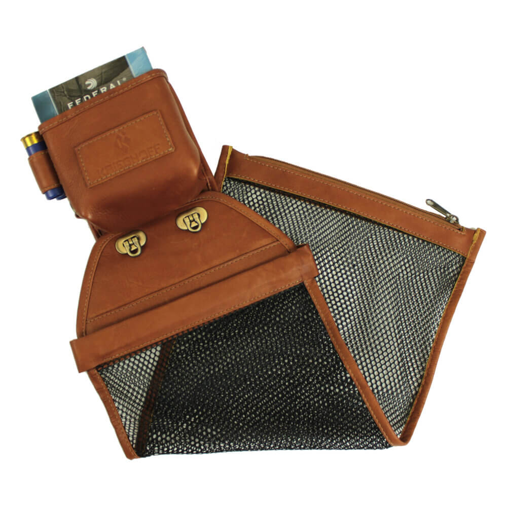 Leather Trap Shooter’s Combo by Wild Hare, Two Colors