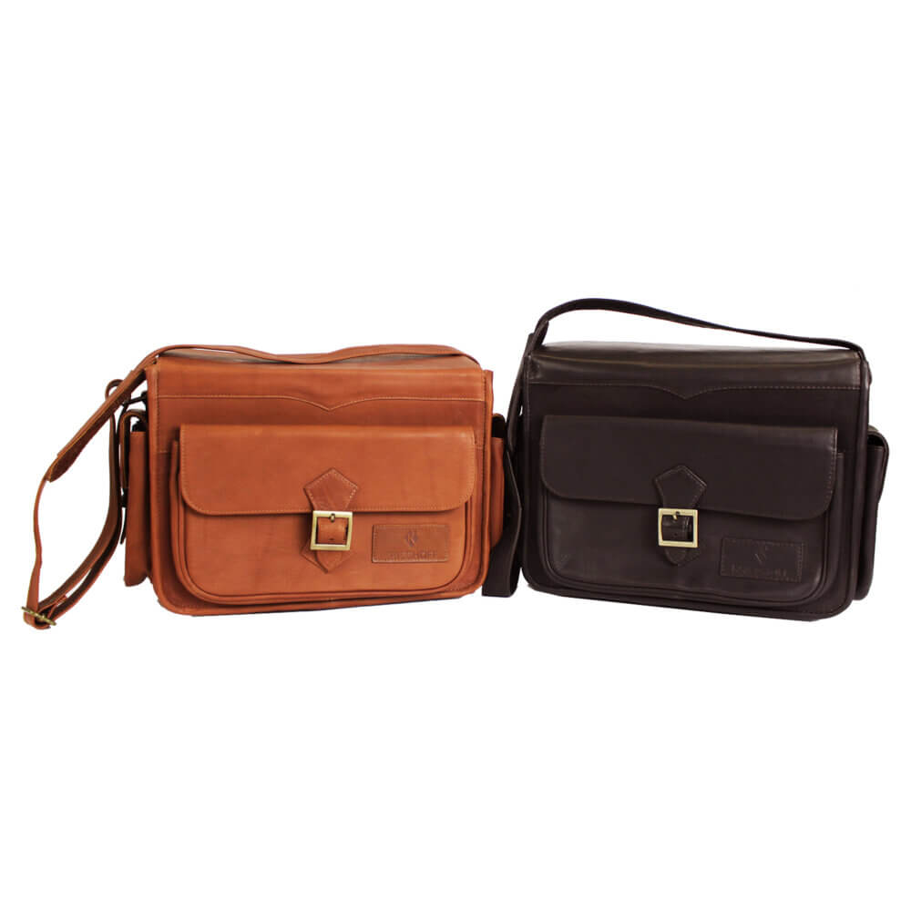 Leather Range Bag by Wild Hare, Two Colors