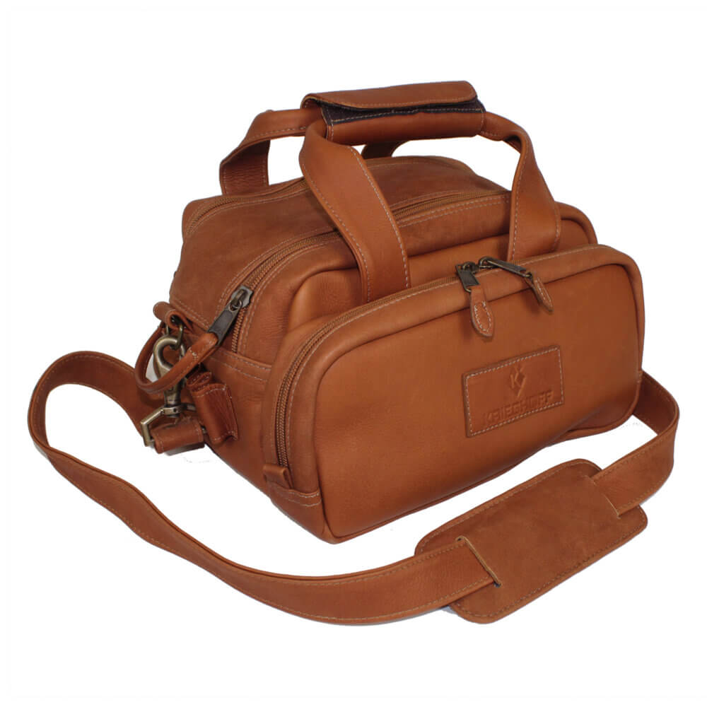 Leather 6 Box Carrier by Wild Hare, Two Colors
