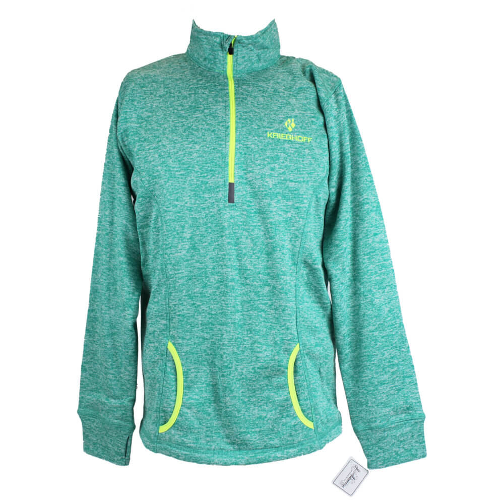 Ladies’ Cosmic Fleece 1/4 Zip Jacket, Bright Green