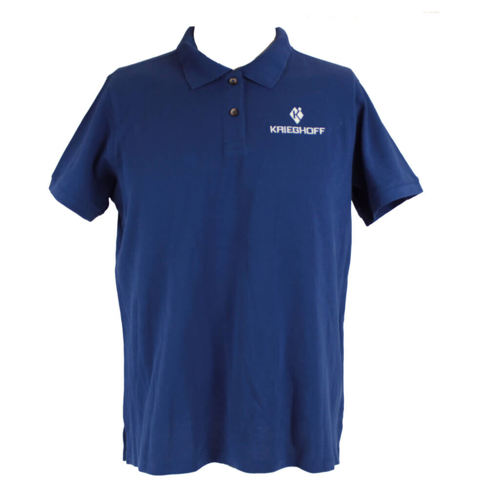 Ladies’ Cotton Polo Shirt, Royal Blue – Large Only