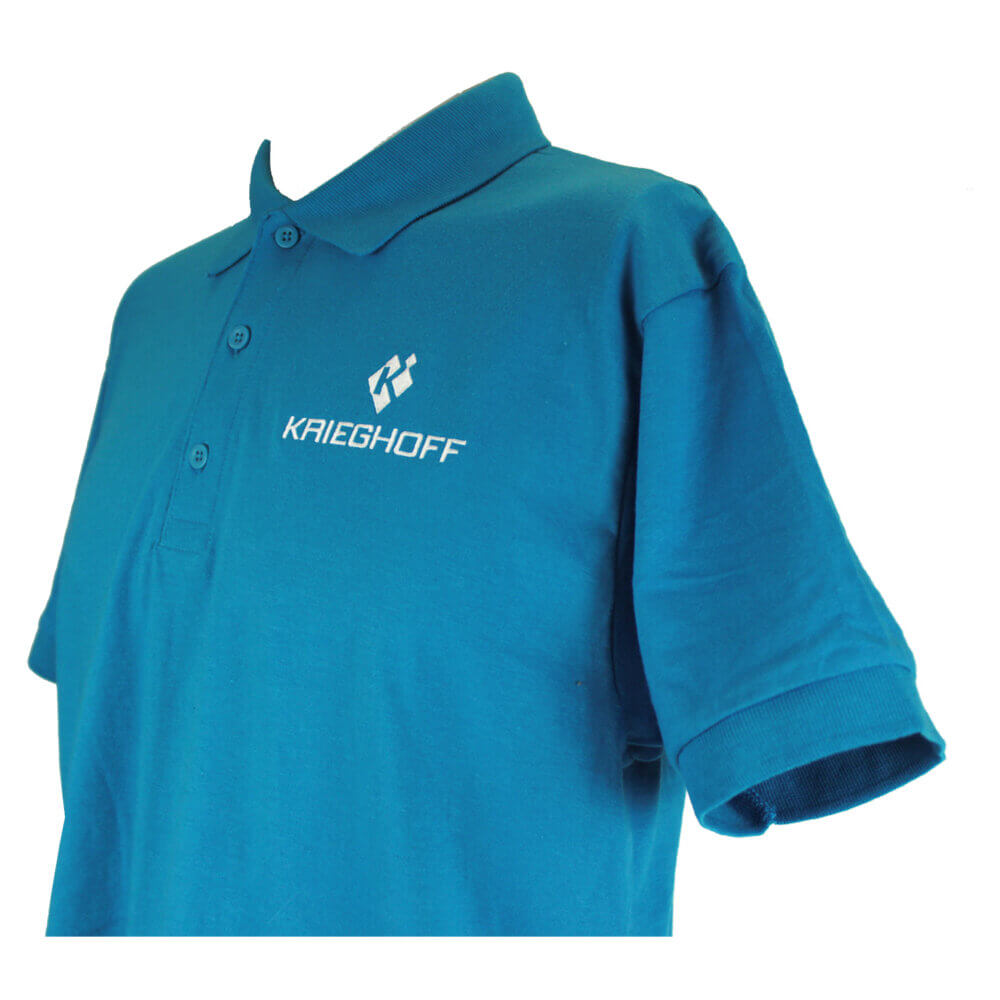 DryBlend Jersey Polo Shirt, Blue