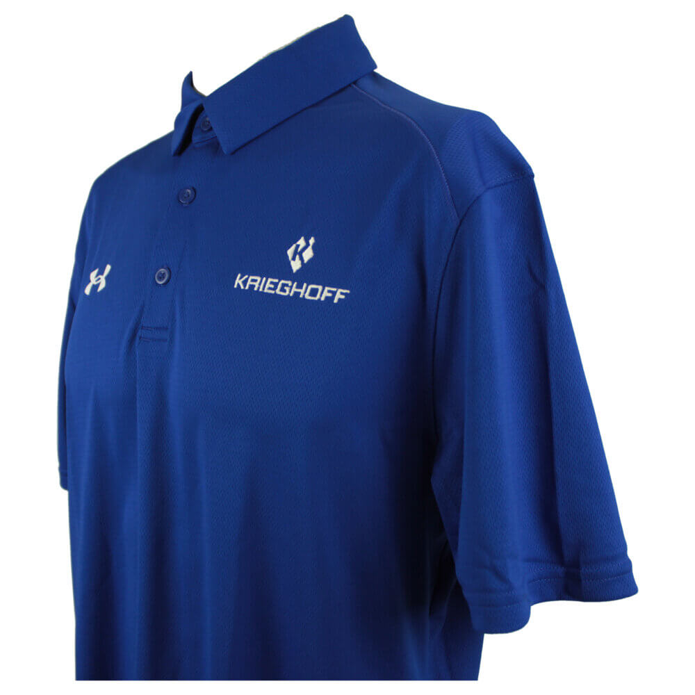 Under Armour Men’s Tech™ Polo Shirt, Royal Blue – Large Only