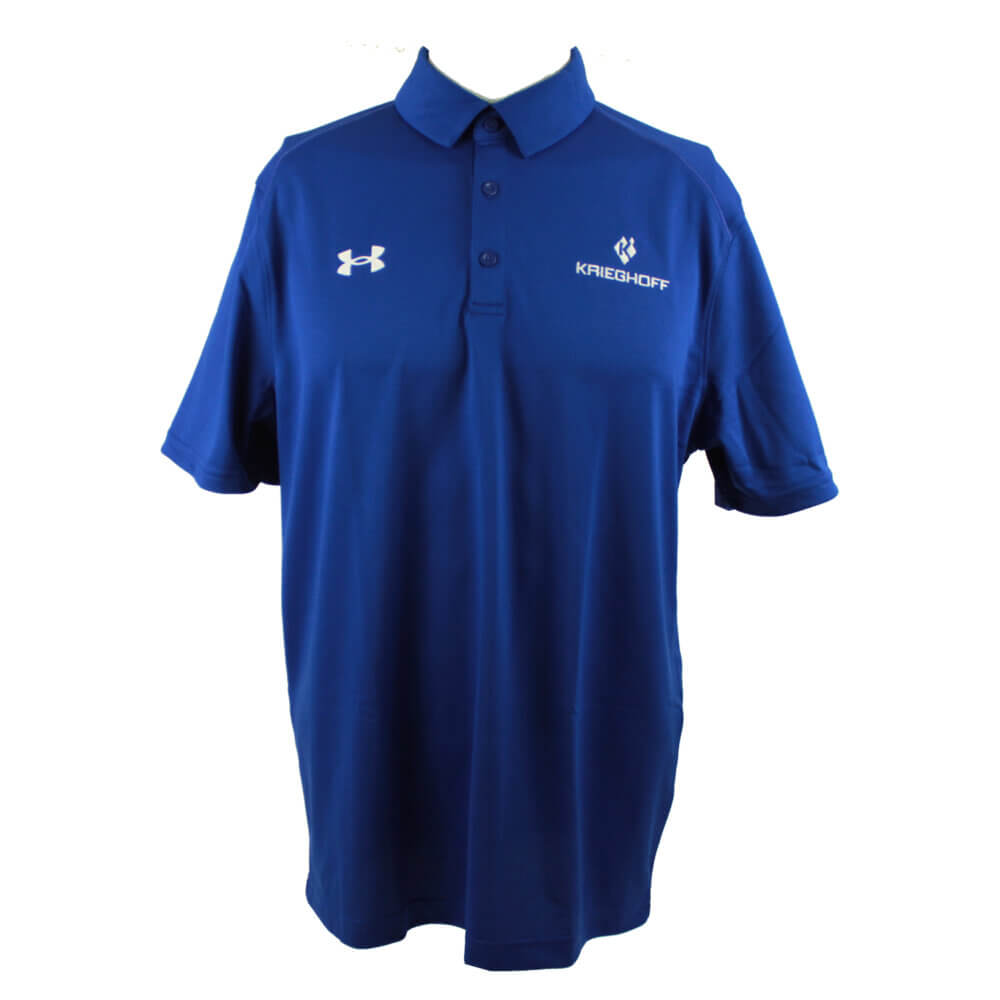 Under Armour Men’s Tech™ Polo Shirt, Royal Blue – Large Only