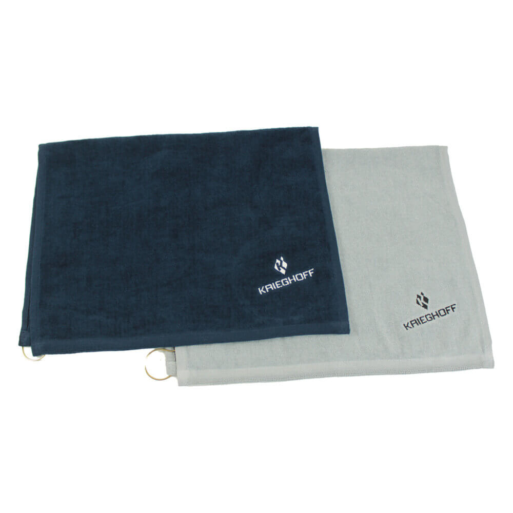 Krieghoff Embroidered Gun Towel, Black, 25″ X 16″