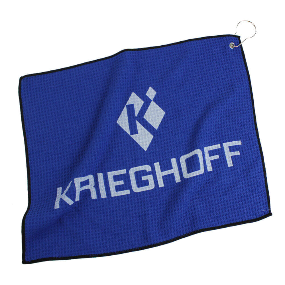 Krieghoff Waffle Knit Gun Towel, Royal Blue